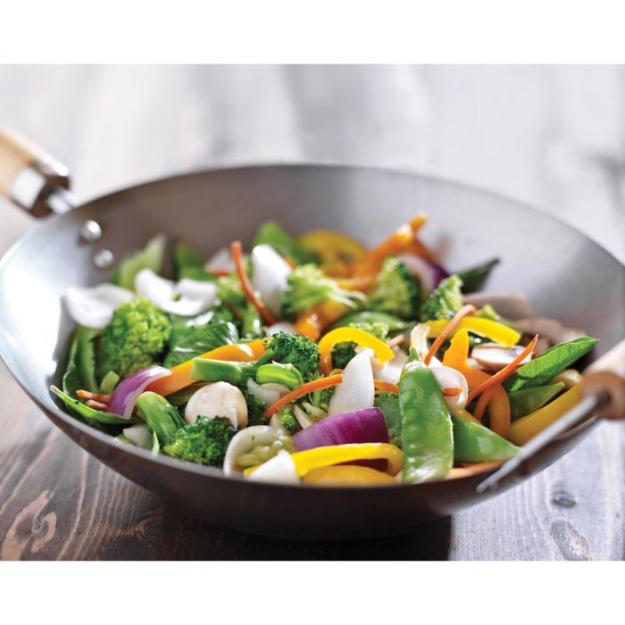 Carbon Steel Wok Set