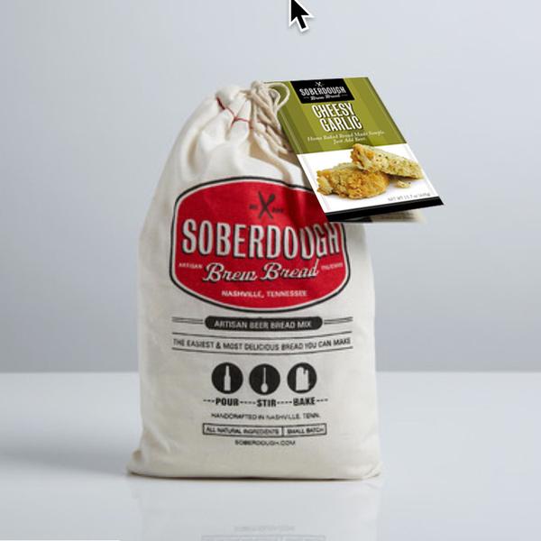 Soberdough | Cheesy Garlic Brew Bread Mix