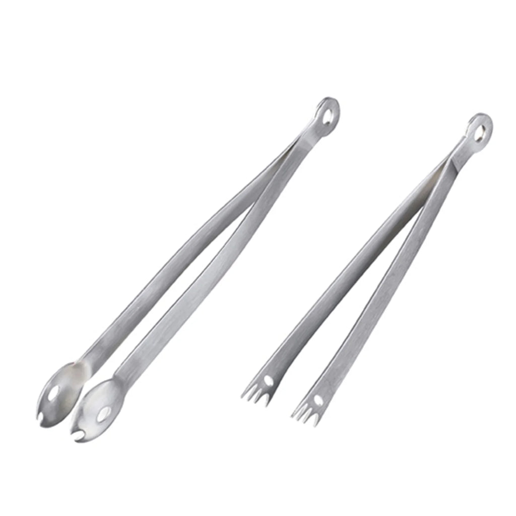 Tovolo Silicone-Tipped Locking Tongs (Charcoal)