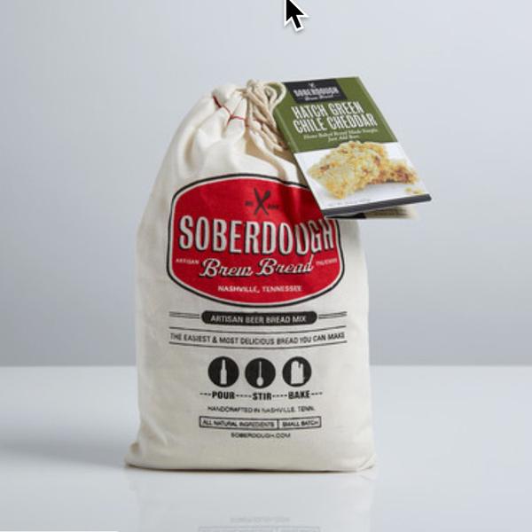 Soberdough | Green Chile Cheddar Brew Bread Mix