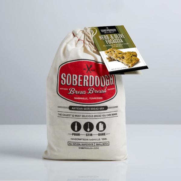 Soberdough | Herb + Garlic Focaccia Brew Bread Mix