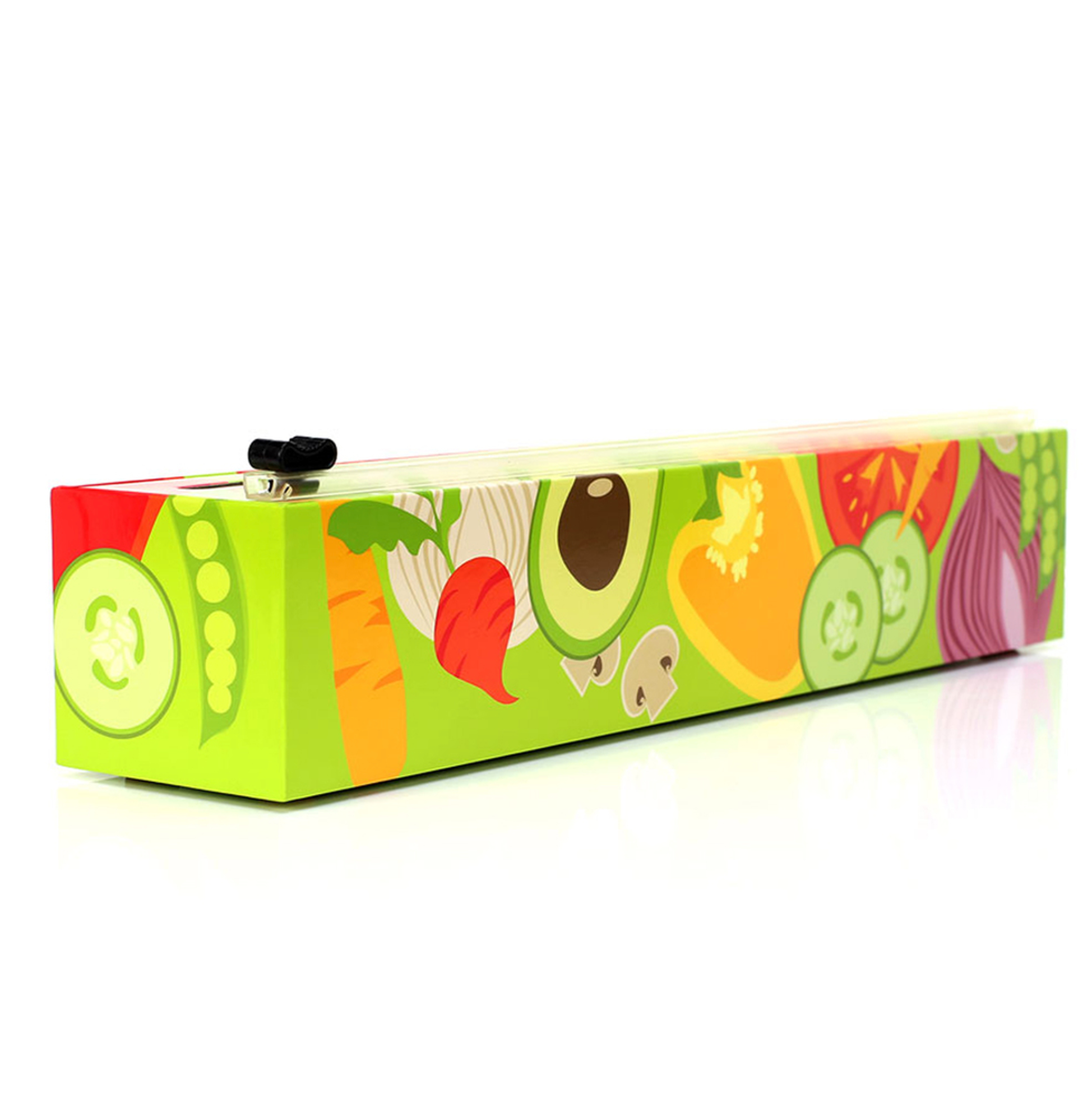 ChicWrap | Dispenser Veggies Plastic Wrap