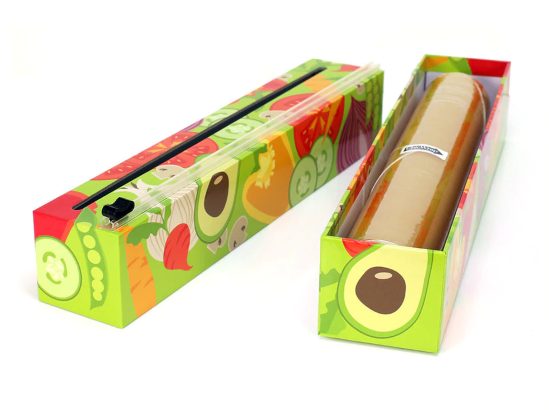 ChicWrap | Dispenser Veggies Plastic Wrap