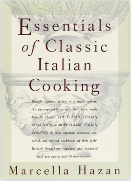 Essentials of Classic Italian Cooking