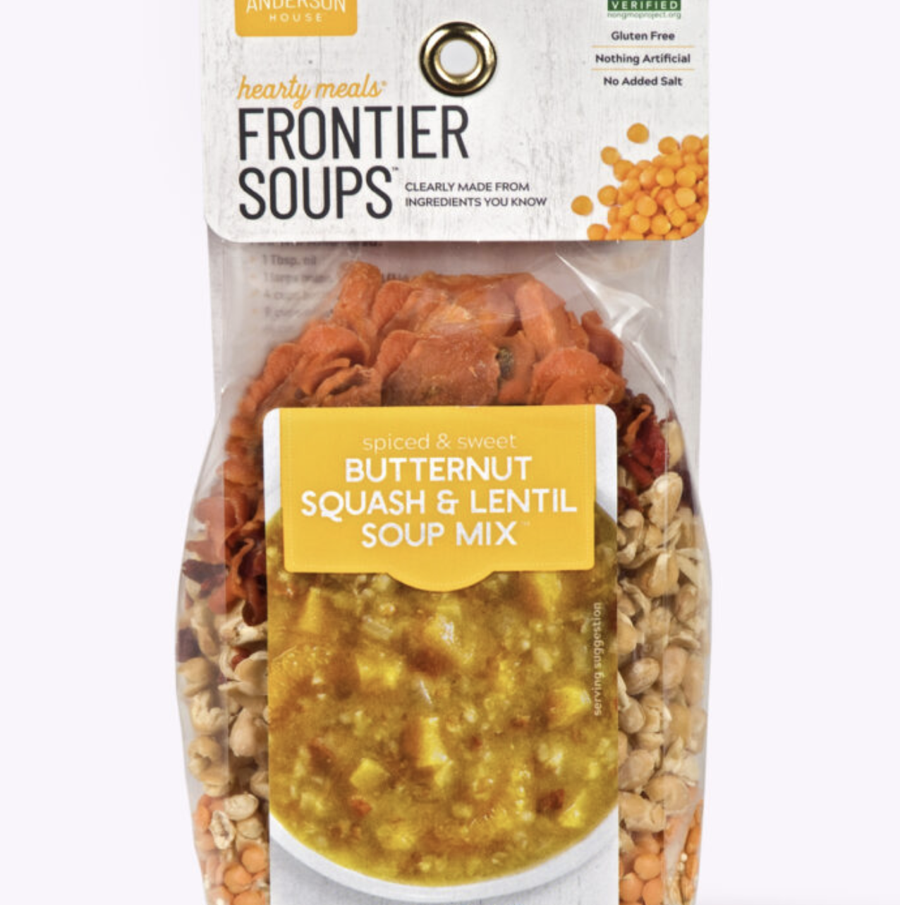 Butternut Squash & Lentil Soup