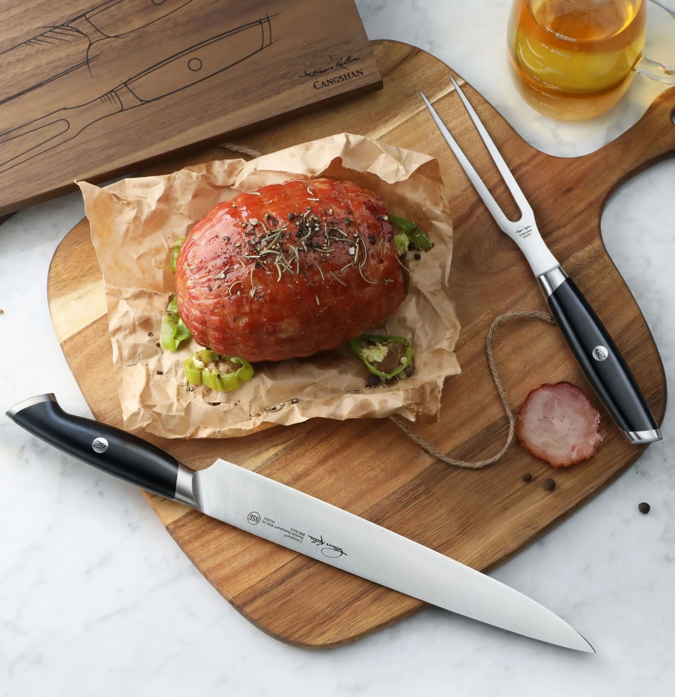 Cangshan | TK Series 2 Piece Carving Knife Set with Box