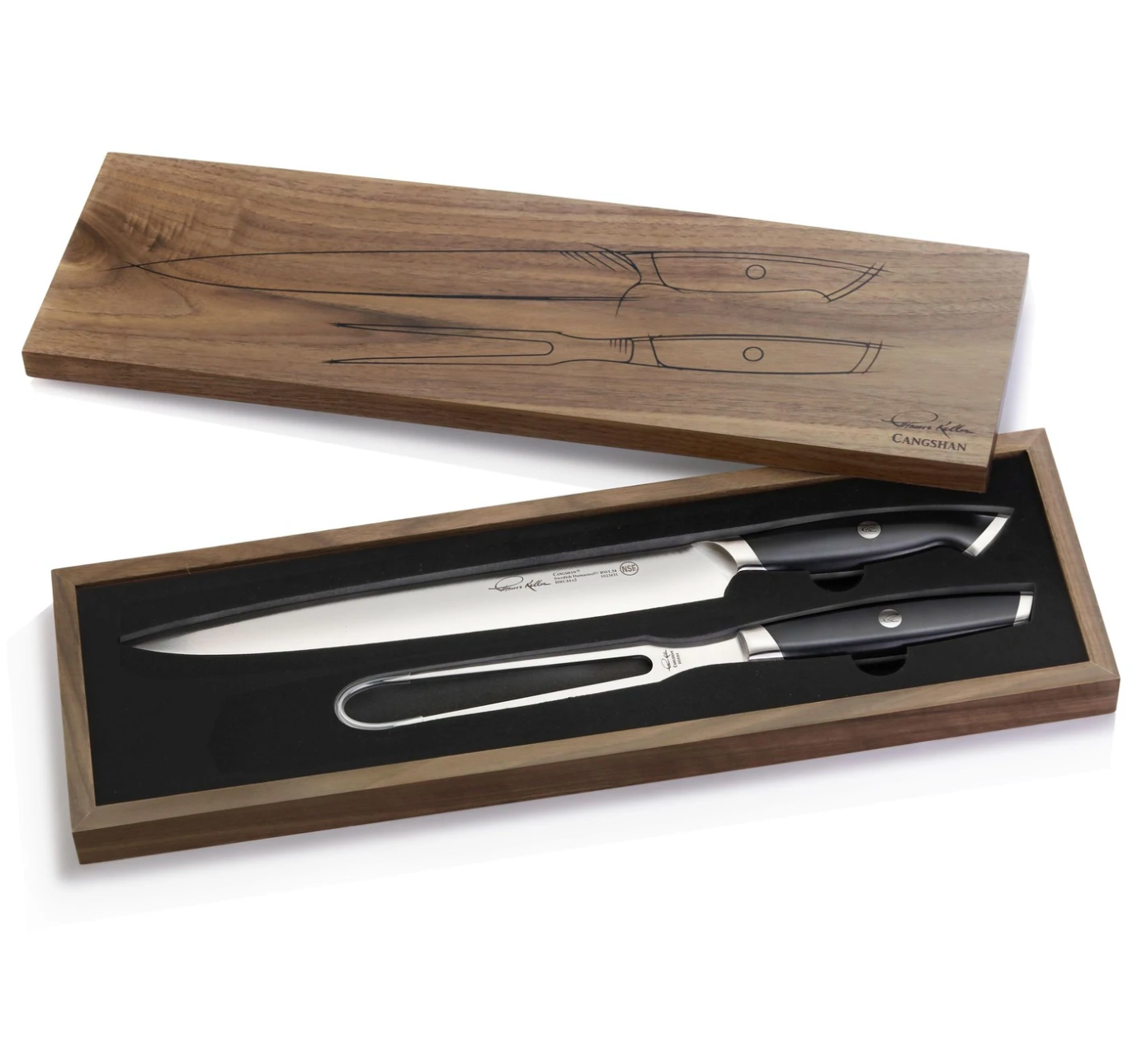 Cangshan | TK Series 2 Piece Carving Knife Set with Box