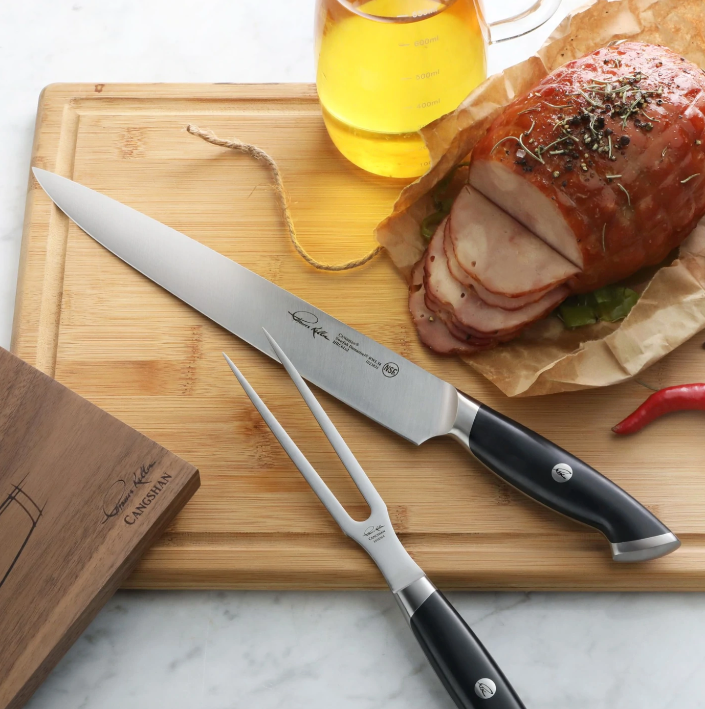 Cangshan | TK Series 2 Piece Carving Knife Set with Box