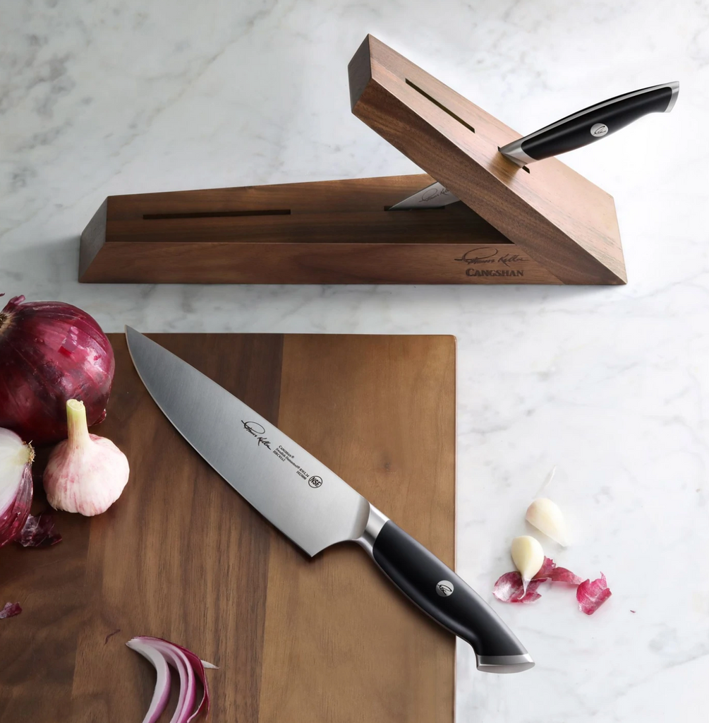 Cangshan  TC Series 8-Piece Knife Block Set – Plum's Cooking Company