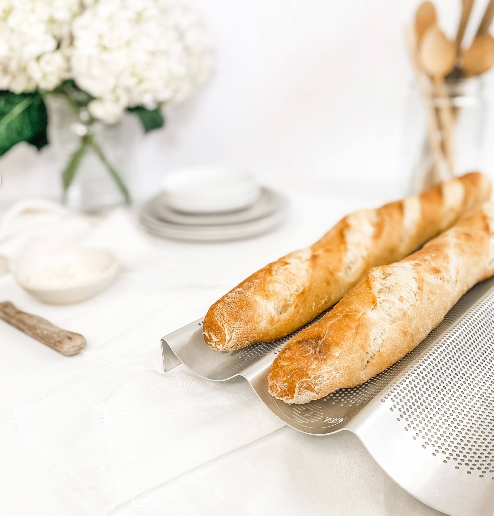 USA Pan | French Baguette Pan - 3 Loaves