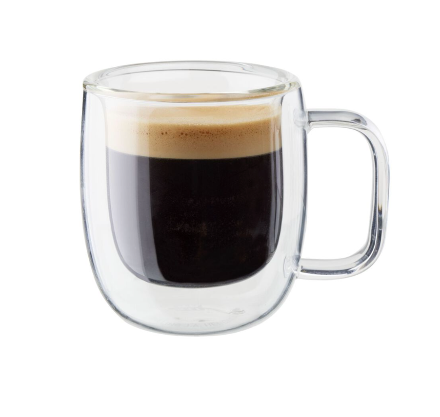 Zwilling | 2-PC Double-Wall Glass Espresso Mug Set