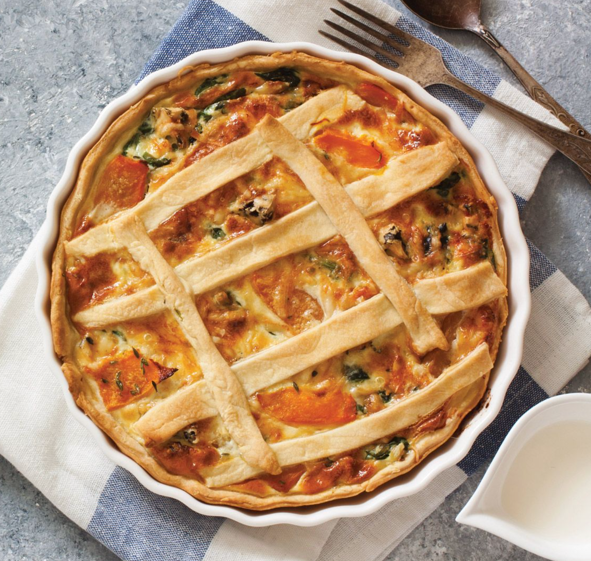 Quiche Round 8"