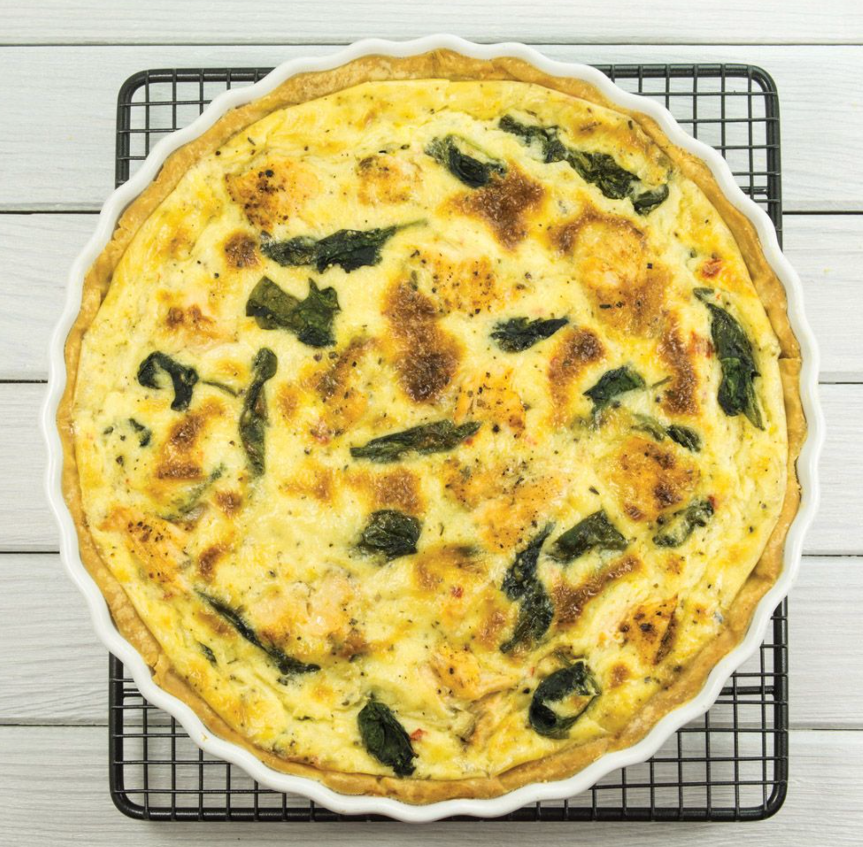 Quiche Round 8"