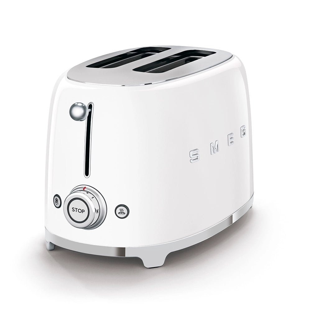 Smeg | 2x2 Slice Toaster, White