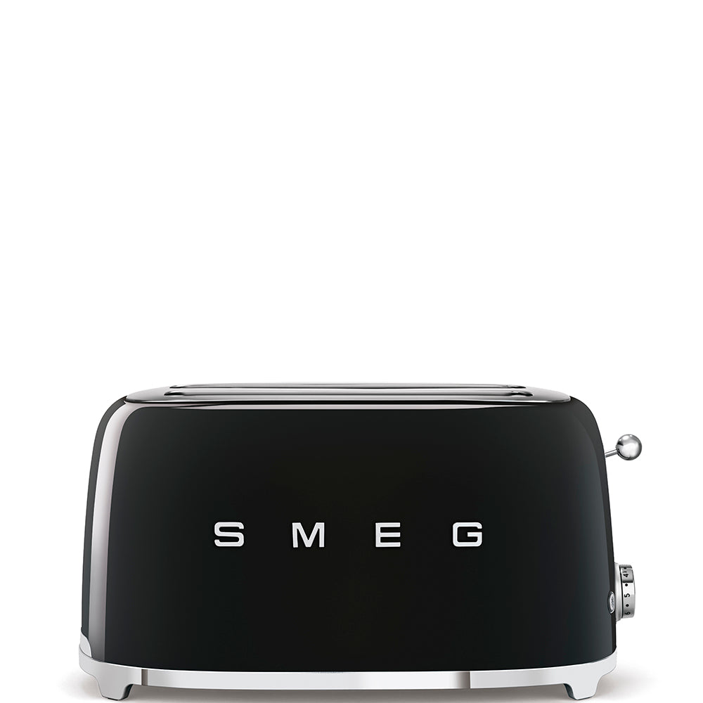 Smeg | 4x2 Slice Toaster, Black