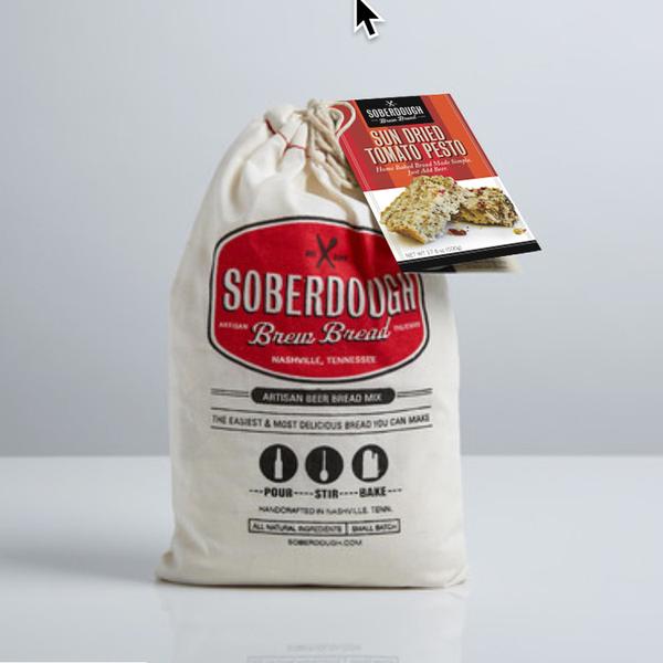 Soberdough | Sundried Tomato Pesto Brew Bread Mix