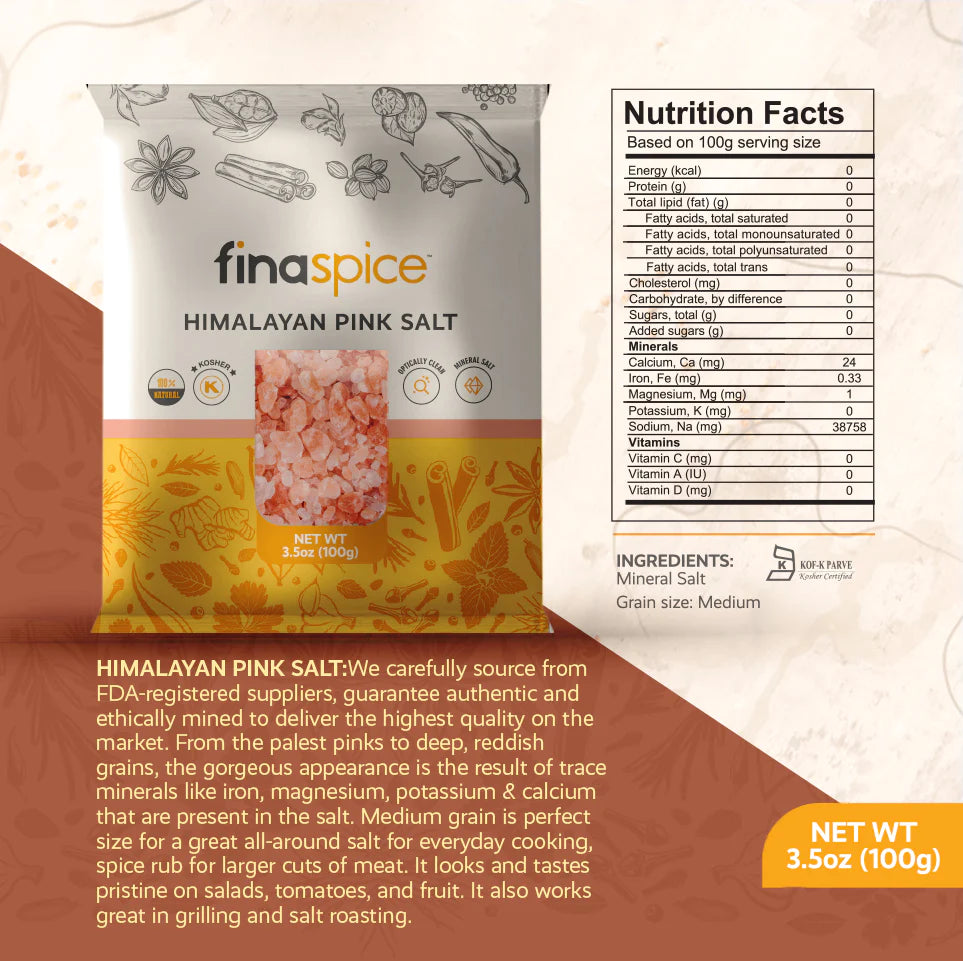 FinaMill | FinaSpice Himalayan Pink Salt