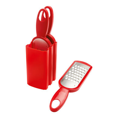 Kuhn Rikon | Swiss Grater Set of 3 with Storage Caddy